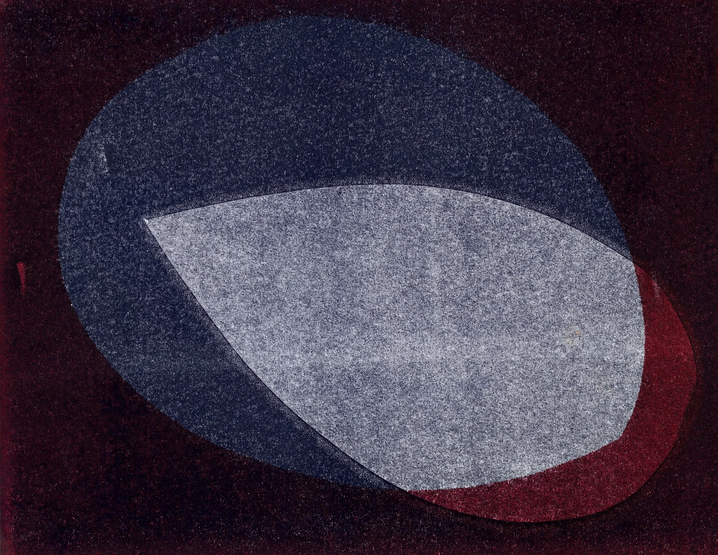  VI, 2016 Monotype on Mohawk Superfine Coverweight, oil-based inks 8.5 x 11 in. 