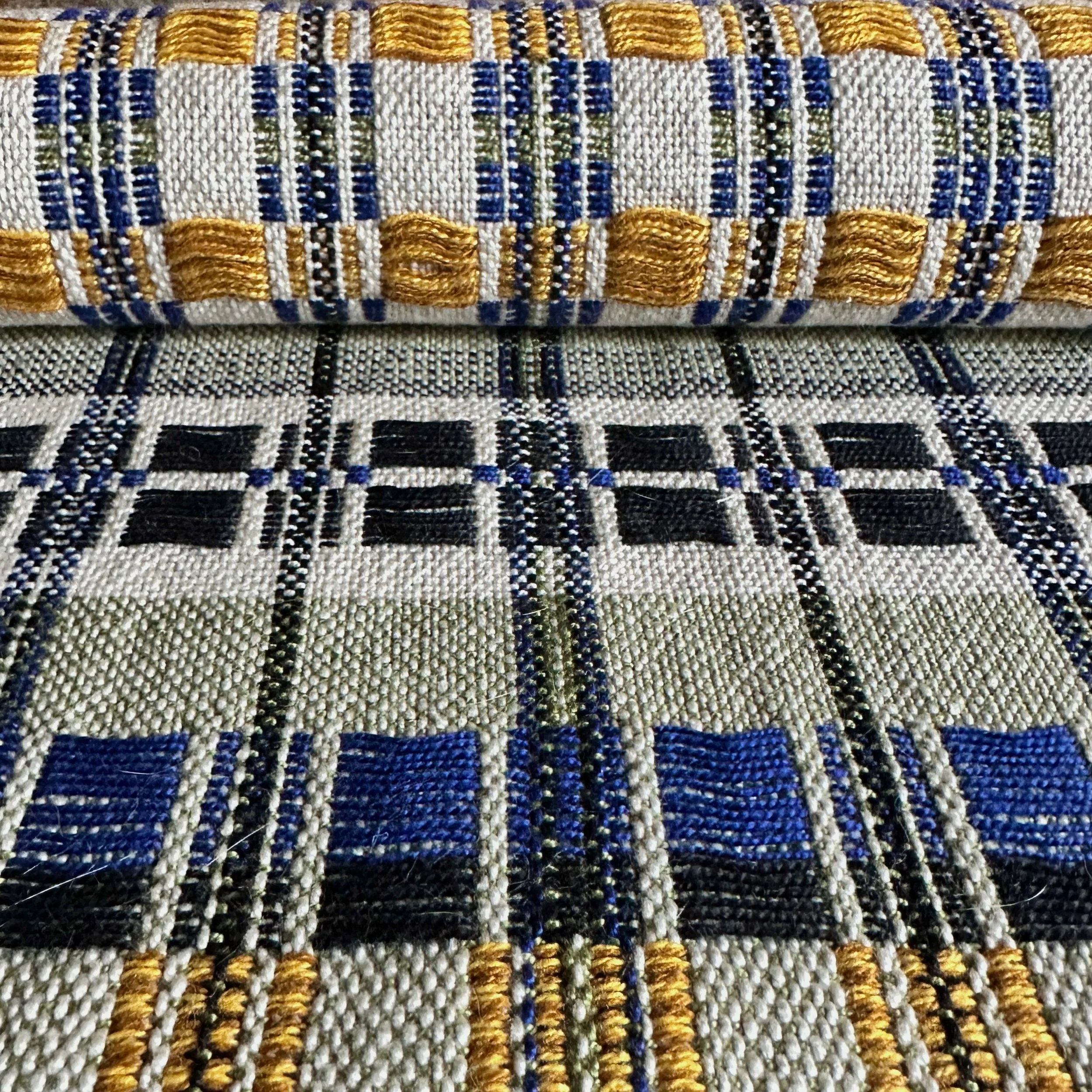   Self drafted overshot wall hanging  5/2 cotton, 2023 