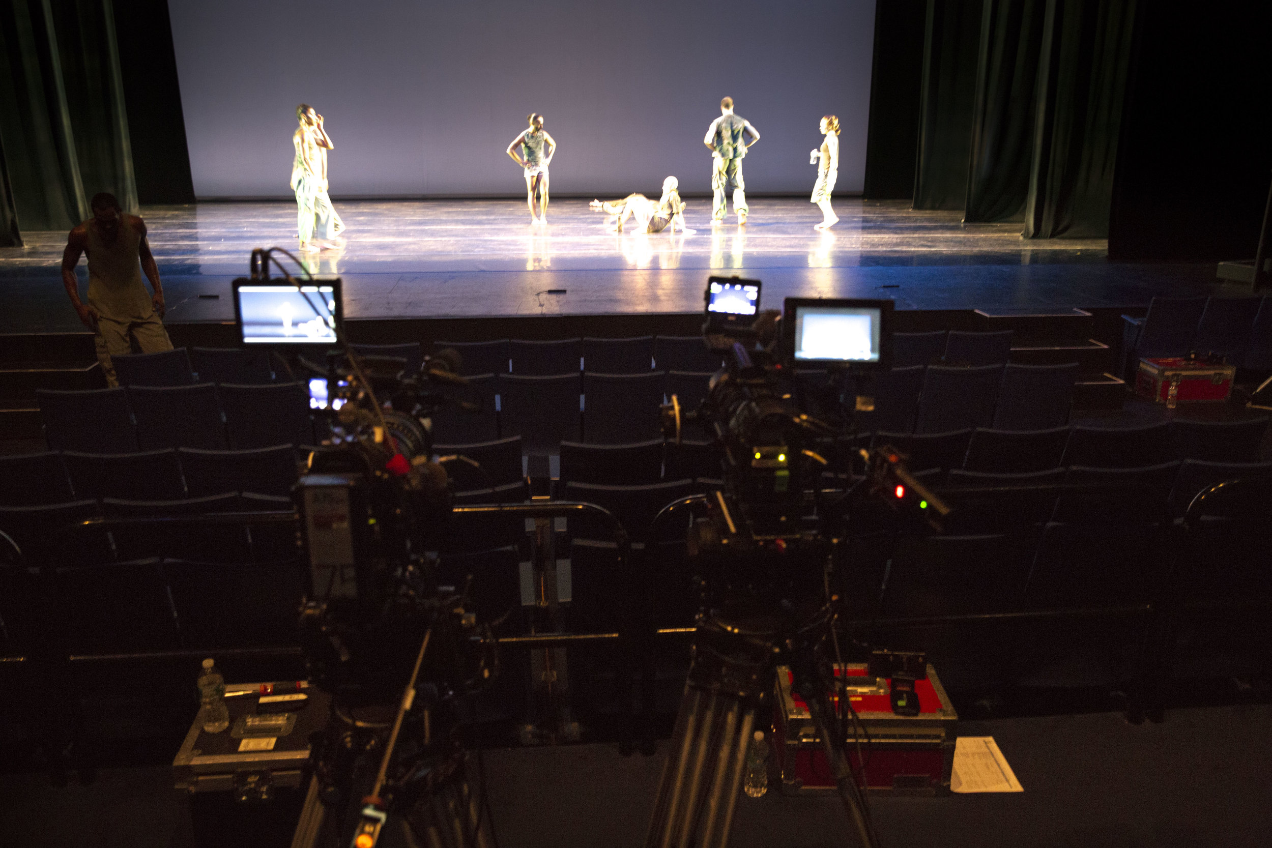 Filming D-Man at Purchase College Performing Arts Center 2015 3.jpg