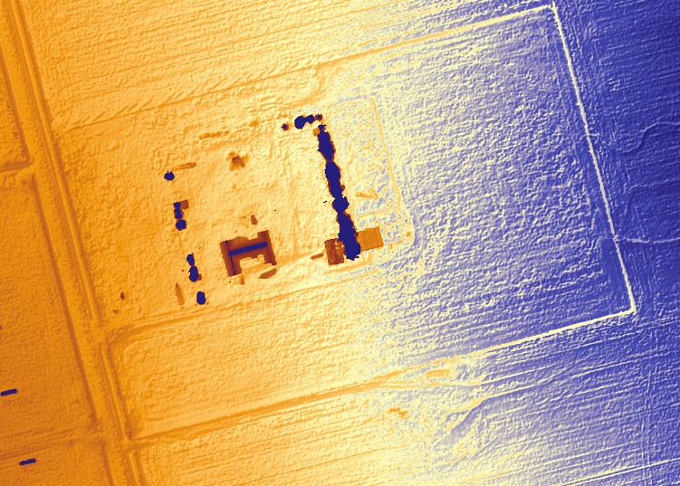  Elevation model generated of Ranch 