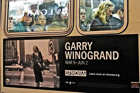 Garry Winogrand transit ads
