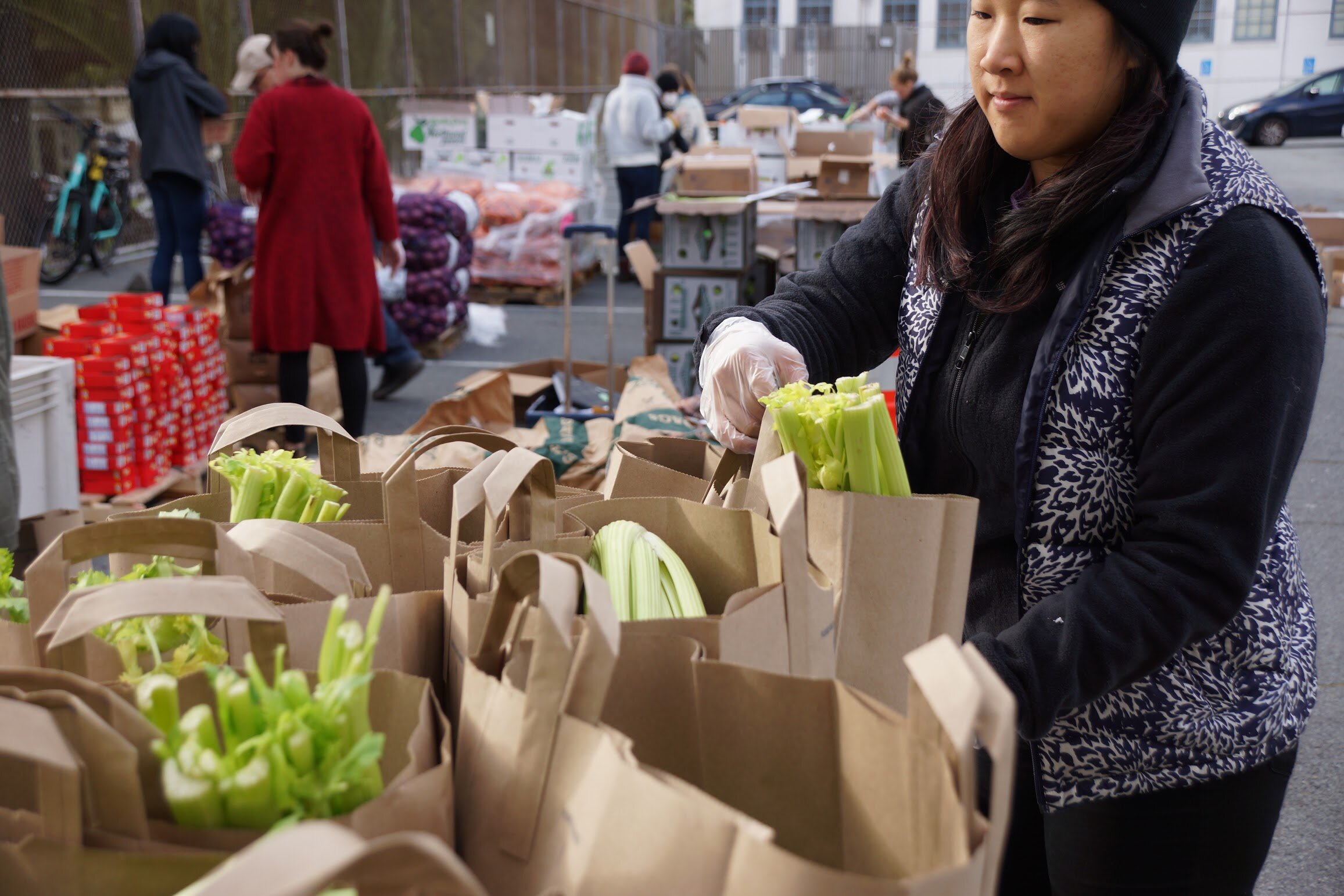 SFM Food Bank Food Bag Packing.JPG