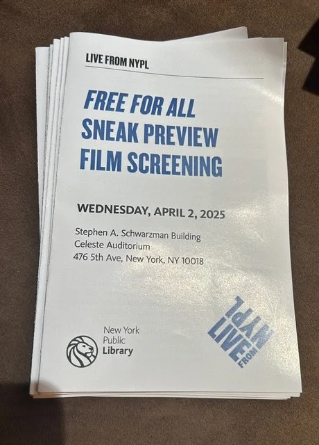 FreeForAll NYPublicLibrarySold Out show.jpeg