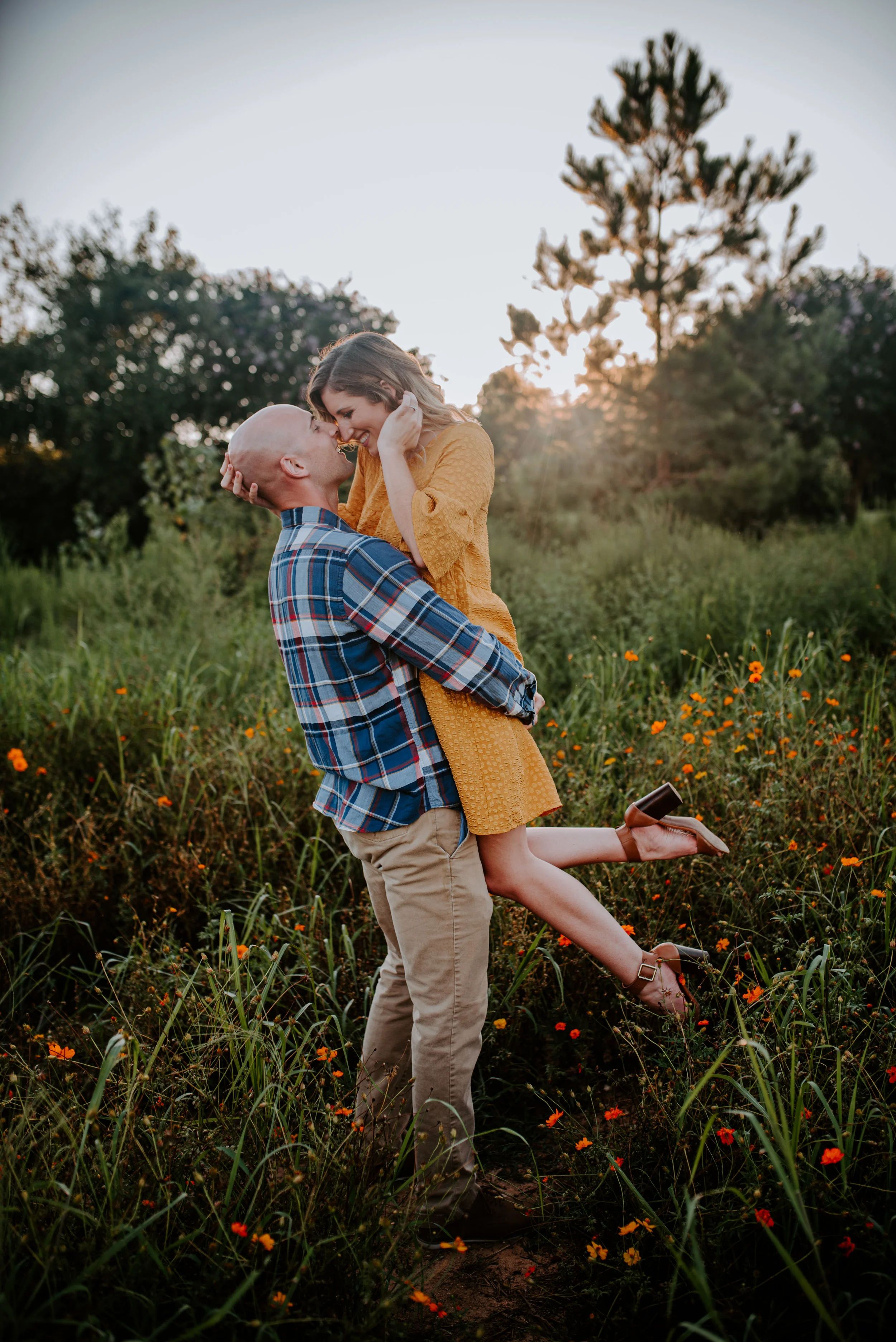 Whiskey Kitchen Engagement - Dorthea Dix Park Engagement - Raleigh Wedding Photographer - Raleigh Engagement Photographer - North Carolina Wedding Photographer