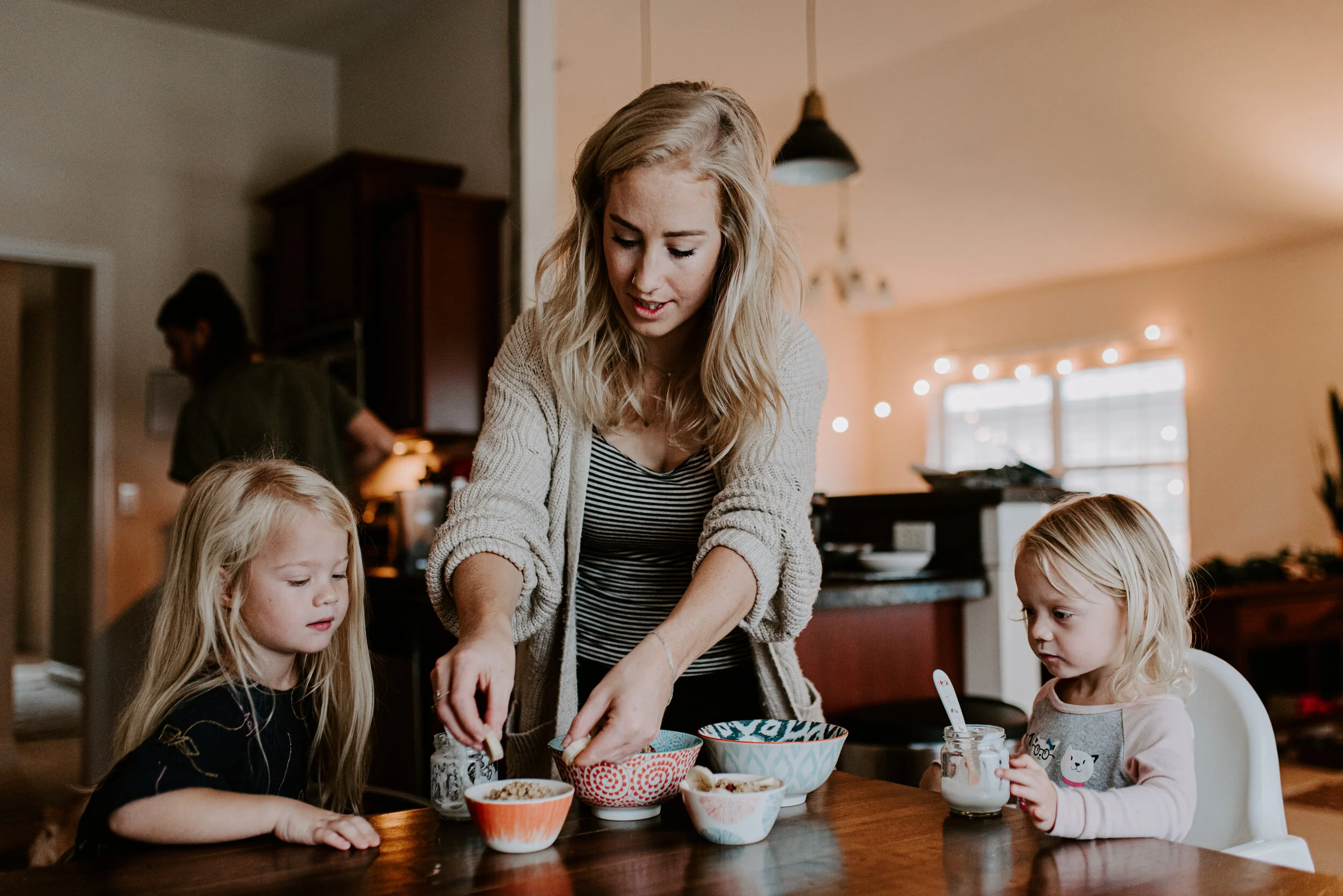 Raleigh Photographer - North Carolina family photographer - in home family session - in home engagement