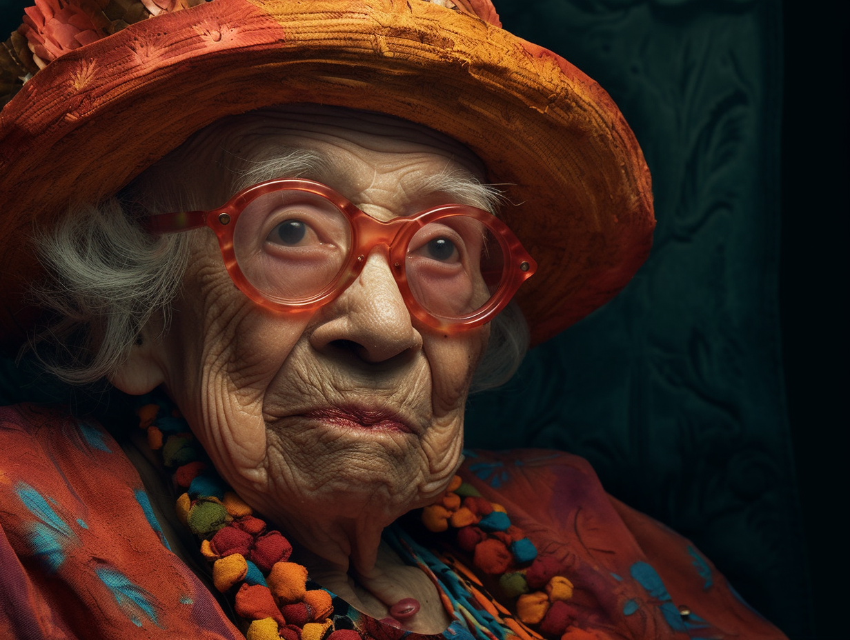 Mimigreen_an_old_lady_in_an_embroidered_hat_and_glasses_sits_in_39e2ace9-39cf-4299-aa87-09e79305b49e.png