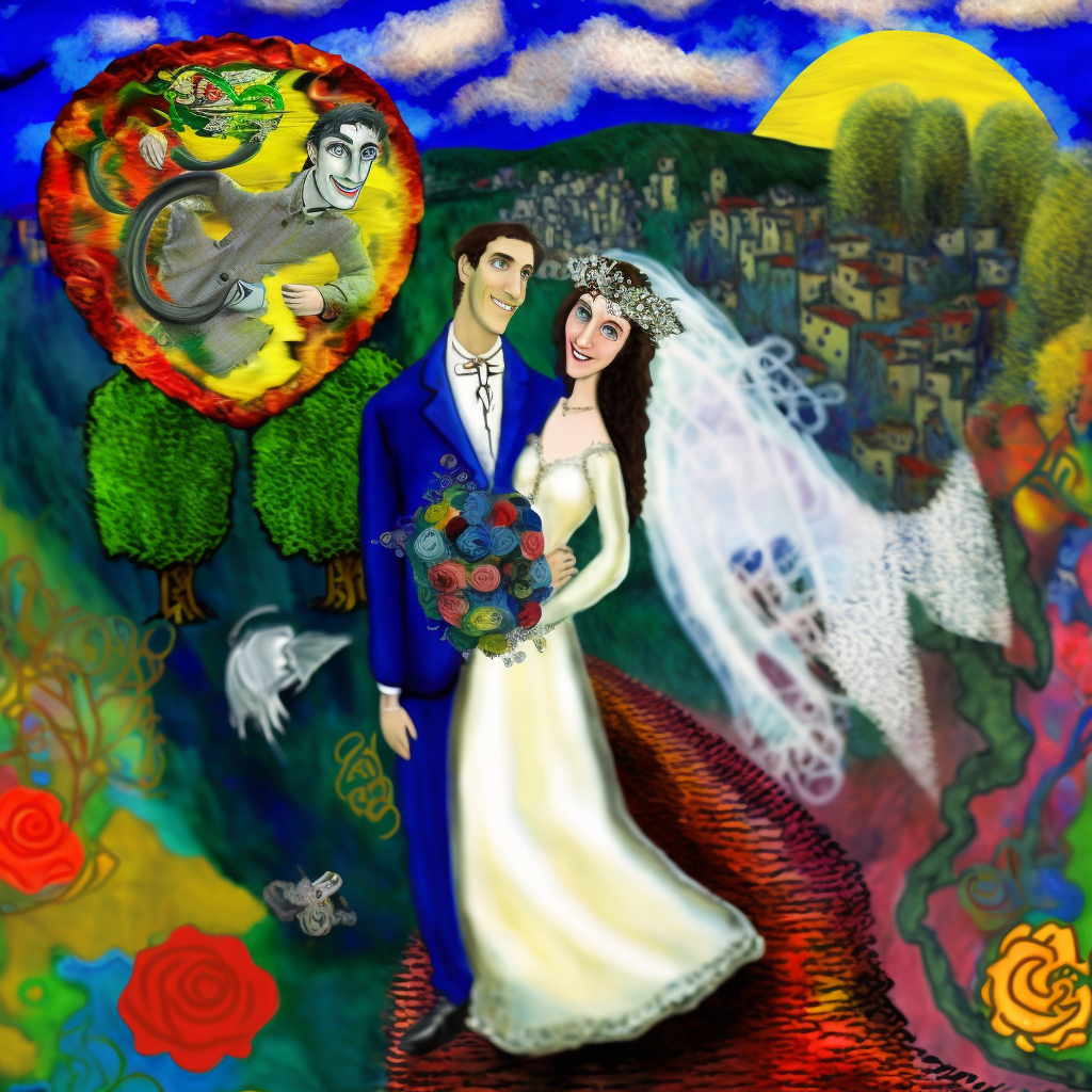 mimigreen_a_wedding_In_Chagall_style_--stylize_750_--v_4_f31cf956-4304-4c89-84bc-78b8477dcd03.png