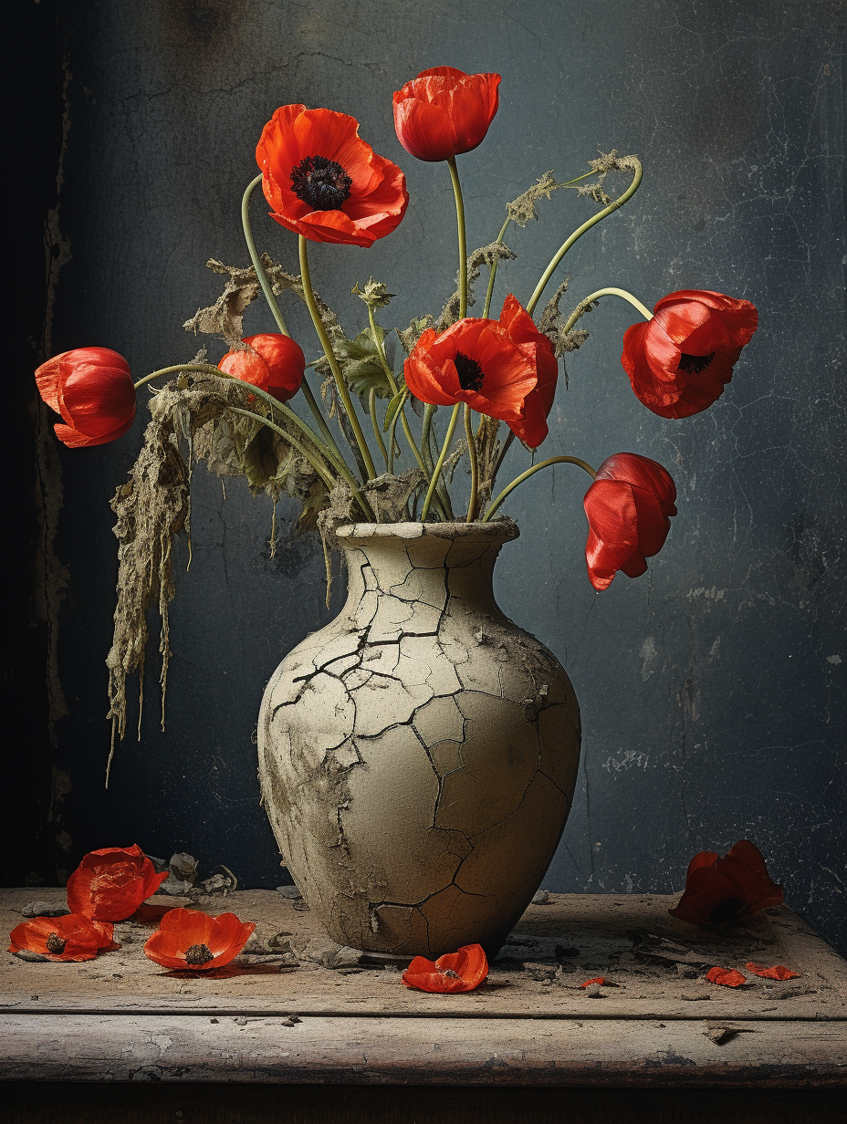 mimigreen_the_vase_of_red_poppies_sits_on_a_table_in_the_style__91bf9fff-a0bd-4327-b6ea-ca3ad988a0a0.png