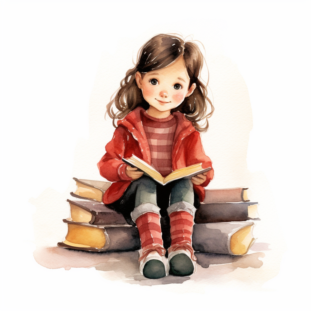 mimigreen_little_girl_with_a_book_relaxed__watercolor_style_chi_cadb99c0-92e4-4a9f-87a9-fce5cc4823e2.png