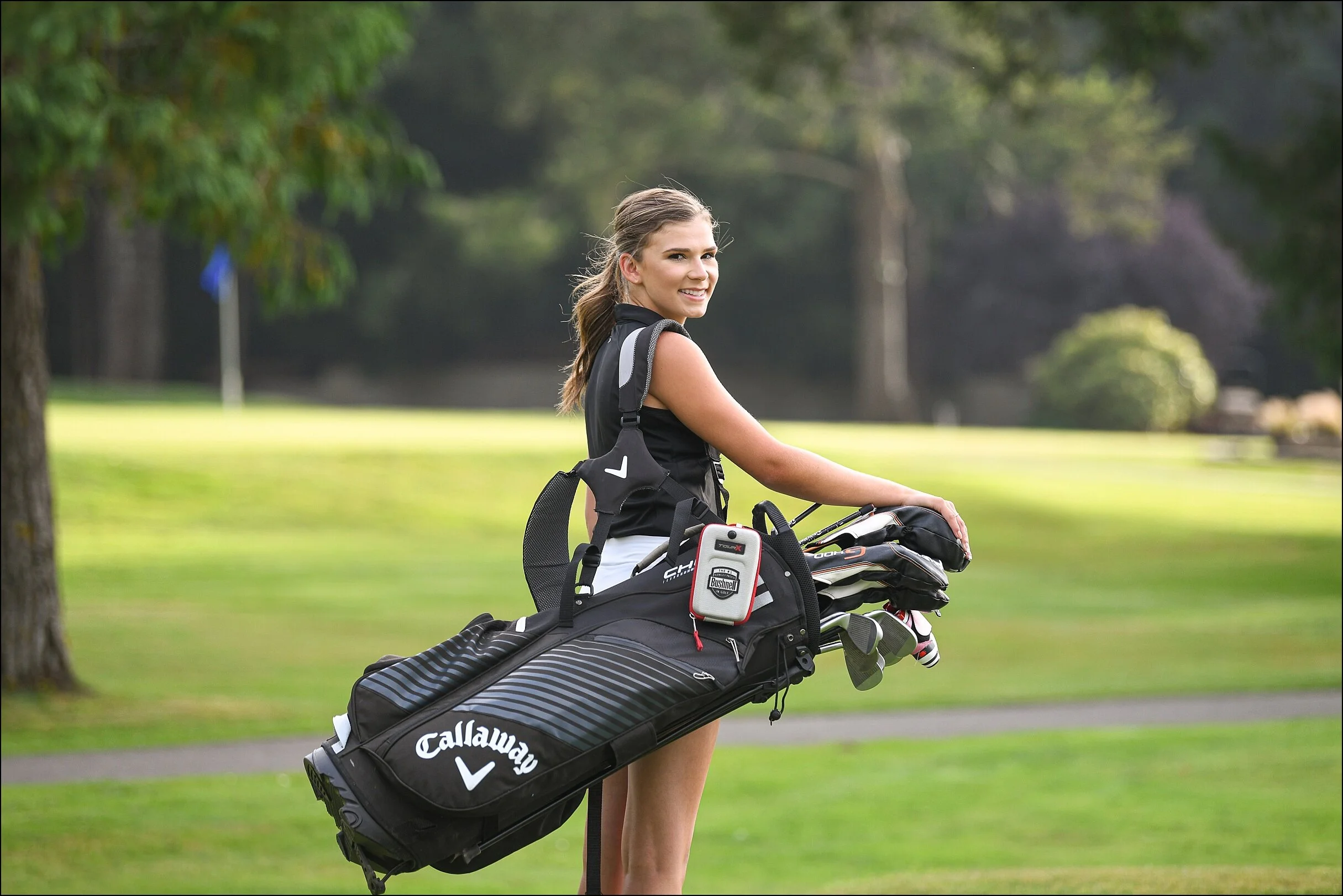 HumboldtCountyRedwoodEmpireGolfSeniorSportraitSession — Parky's