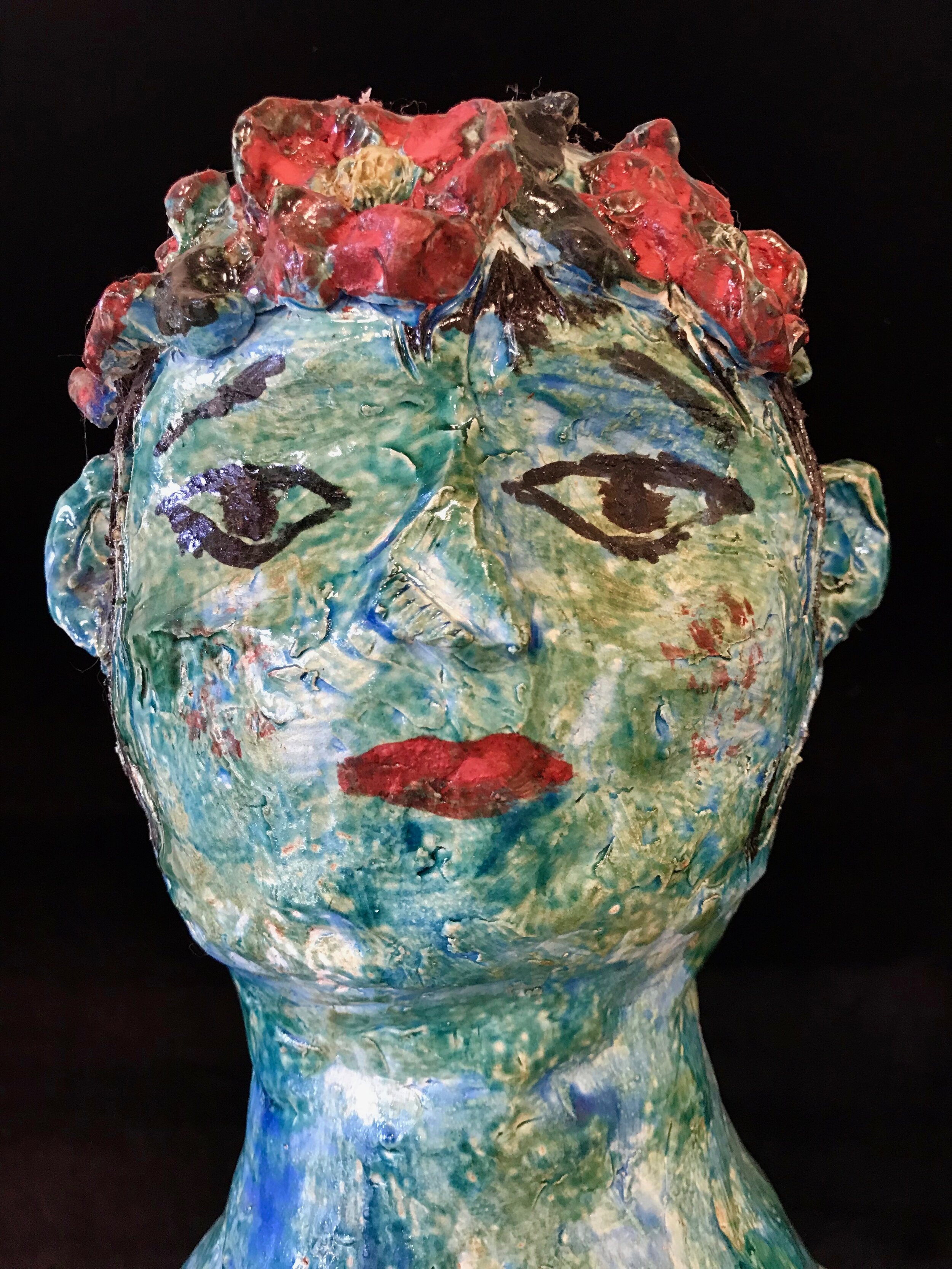 "Boy With Flower Crown" (Detail)