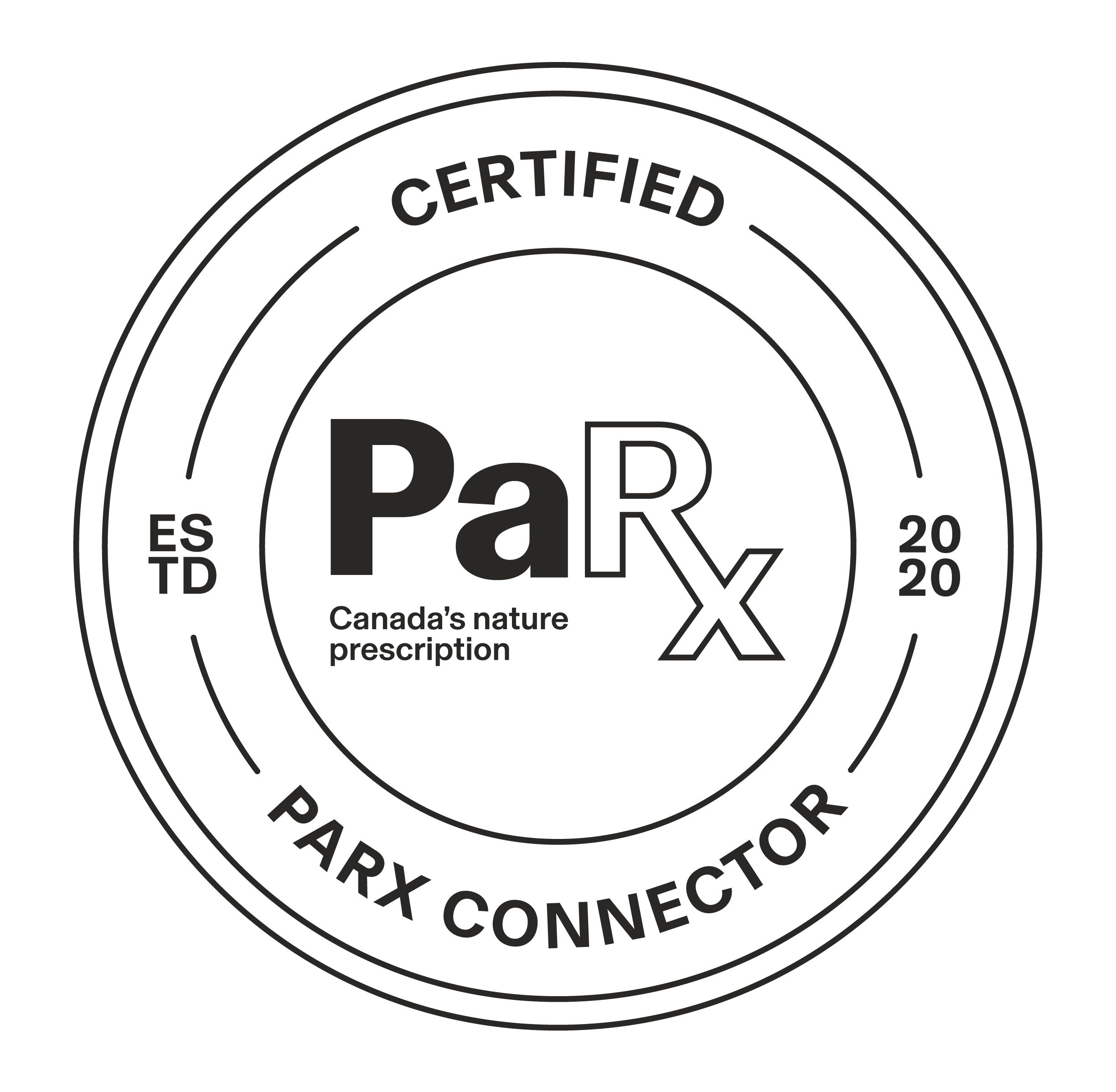 Certified PaRx Connector badge.