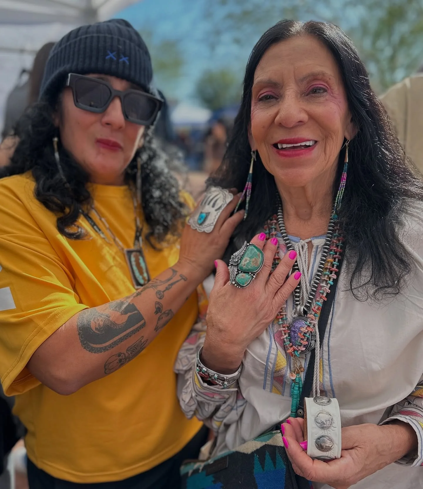 Ahee&rsquo;hee 🙏🏾thanks so much to everyone stopping by @oxdxclothing HOLIDAY MARKET over the weekend! We appreciate you shopping local and supporting small businesses ✨ 

We love seeing our jewelry being showcased snd loved by our kindest, lovelie