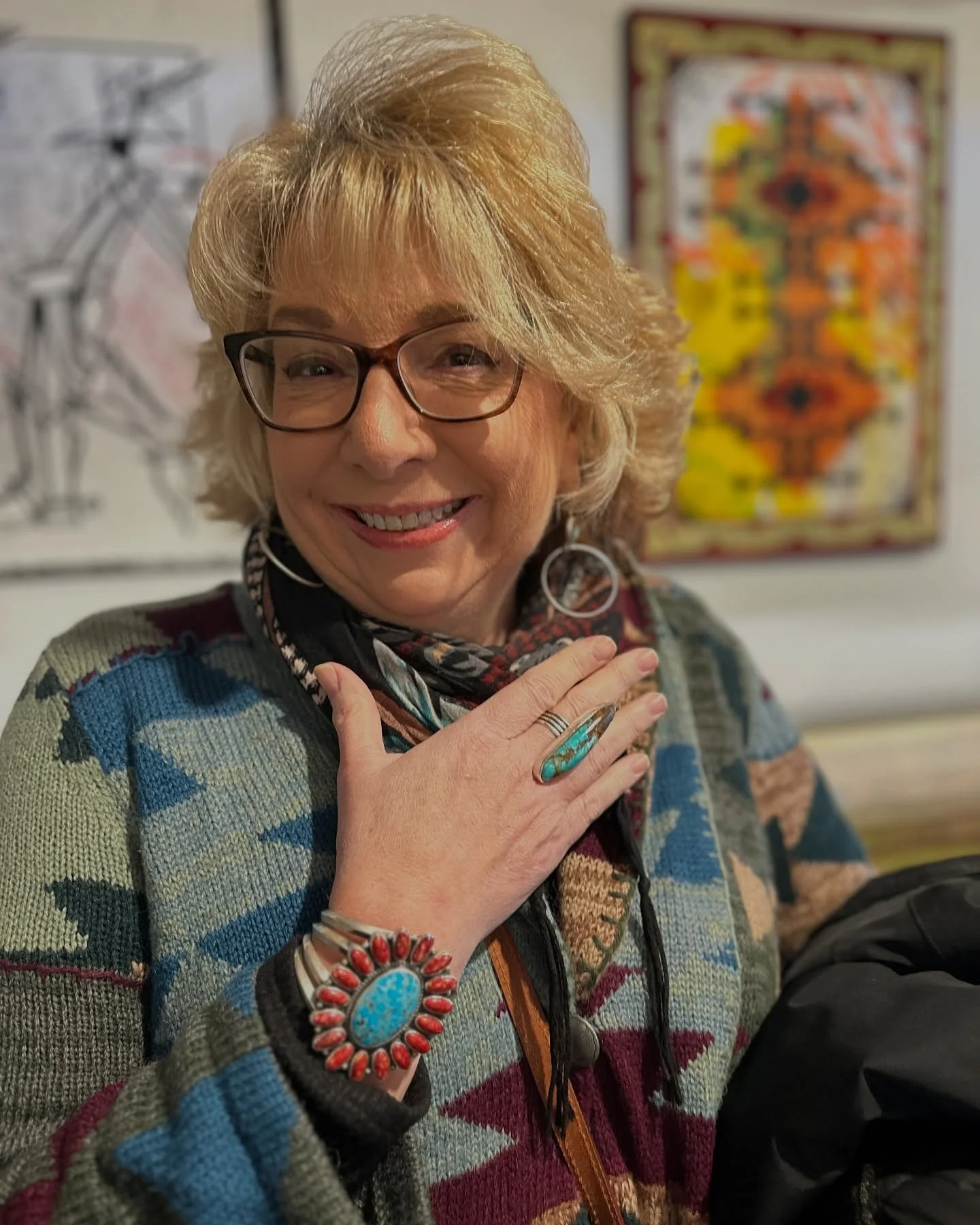 We&rsquo;re OPEN Sunday 11 to 4 🎄 Friday &amp; Saturday 11 to 5 ⛄️ let us know and we can also meet by appointment. 
Ahee&rsquo;hee 🙏🏾 thanks so much for shopping local and supporting small businesses ✨

#thesilverartichoke #oldtownalbuquerque 
#n