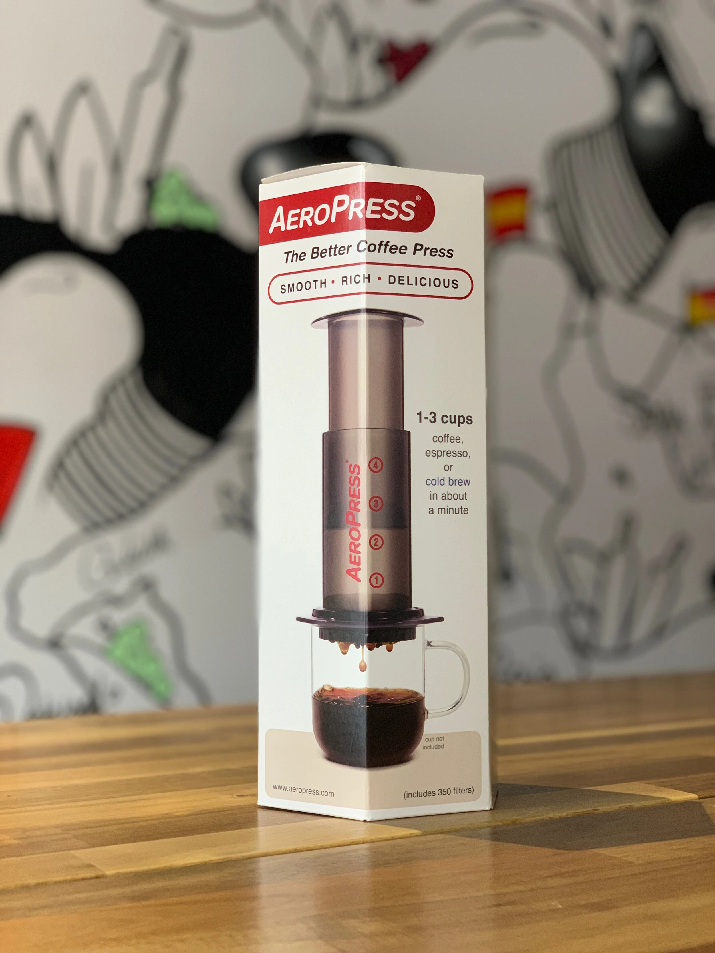 Aeropress brewer