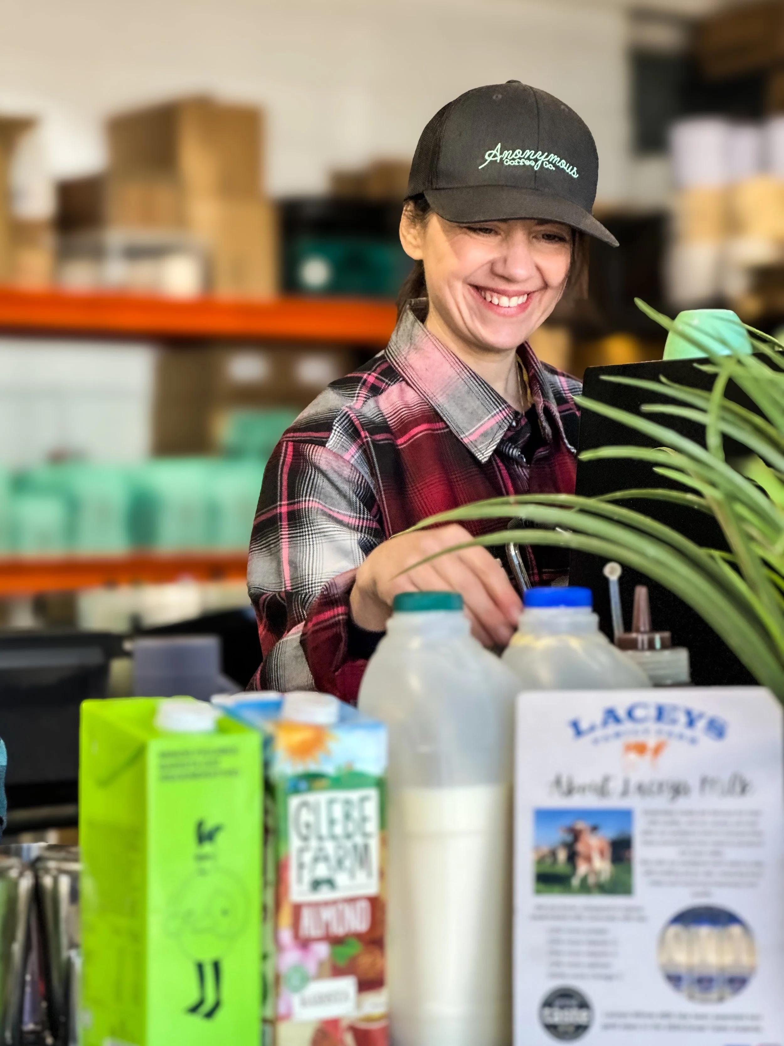 It&rsquo;s been all smiles at the roastery ☕️
Sun&rsquo;s out, shutters up and shots flowing.
Swing by for a cup, or get your caffeine fix delivered 🚐