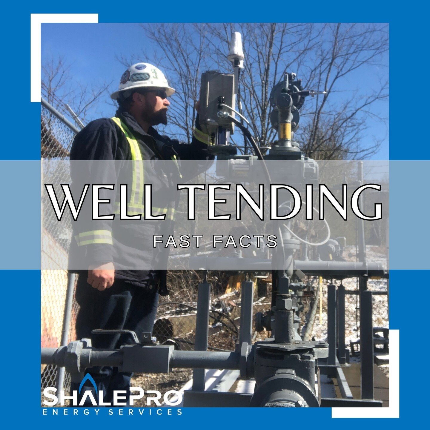 It's #FastFactFriday at ShalePro!

Our well tenders have experience with high pressure and high volume wells.
#GoWithThePro