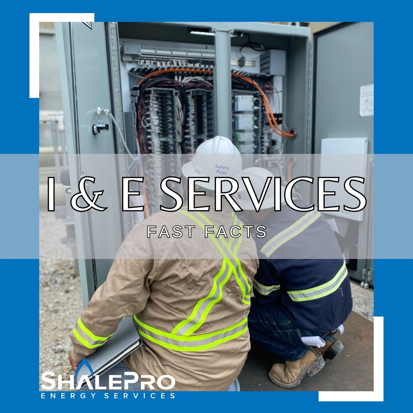 It's #FastFactFriday at ShalePro!

We are able to provide Instrumentation &amp; Electrical Services in-house, saving our customers time and money!
#GoWithThePro