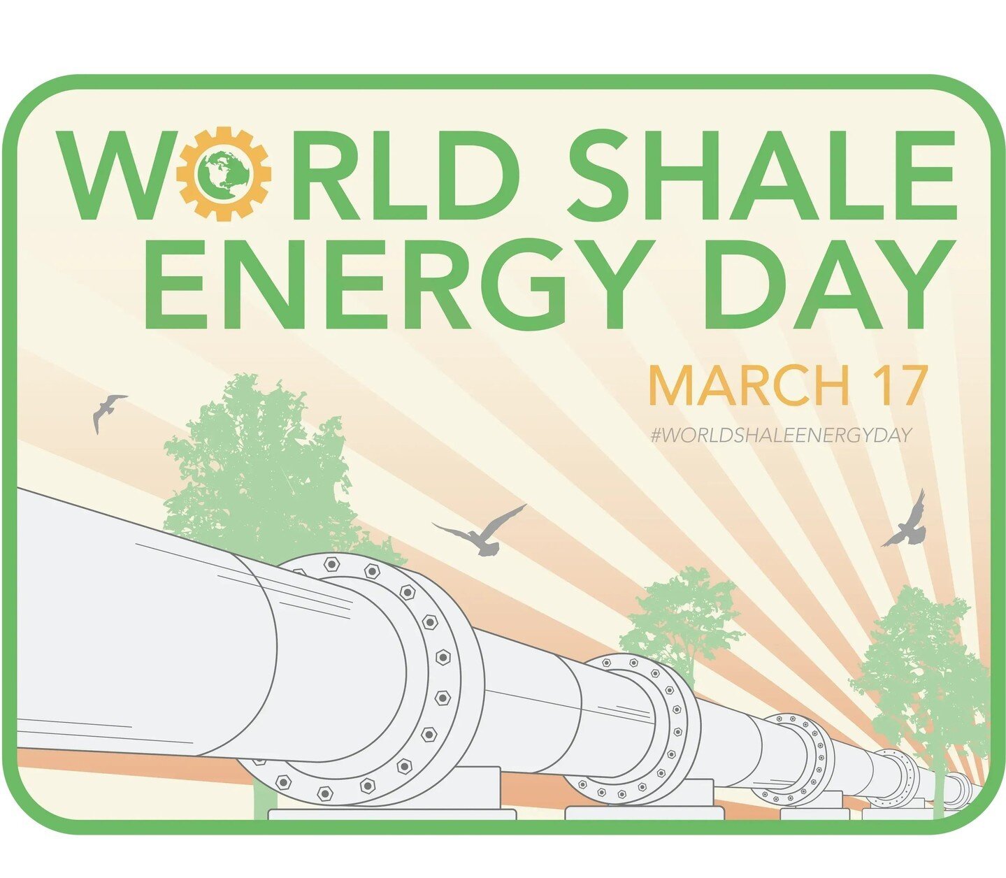 Today is #WorldShaleEnergyDay!

World Shale Energy Day aims to raise awareness of the contribution that shale has made and will make to our society. It also celebrates the diverse range of people that plan, supply, and execute shale energy projects f