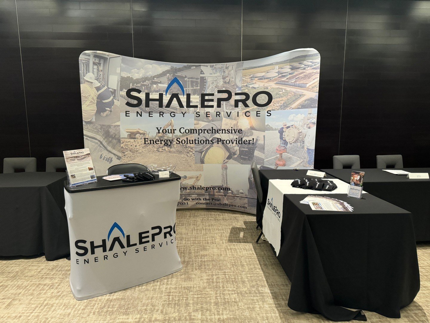 We are set up and ready to go for the PIOGA Spring Meeting tomorrow at the Rivers Casino! If you&rsquo;re coming, be sure to stop by!
#GoWithThePro