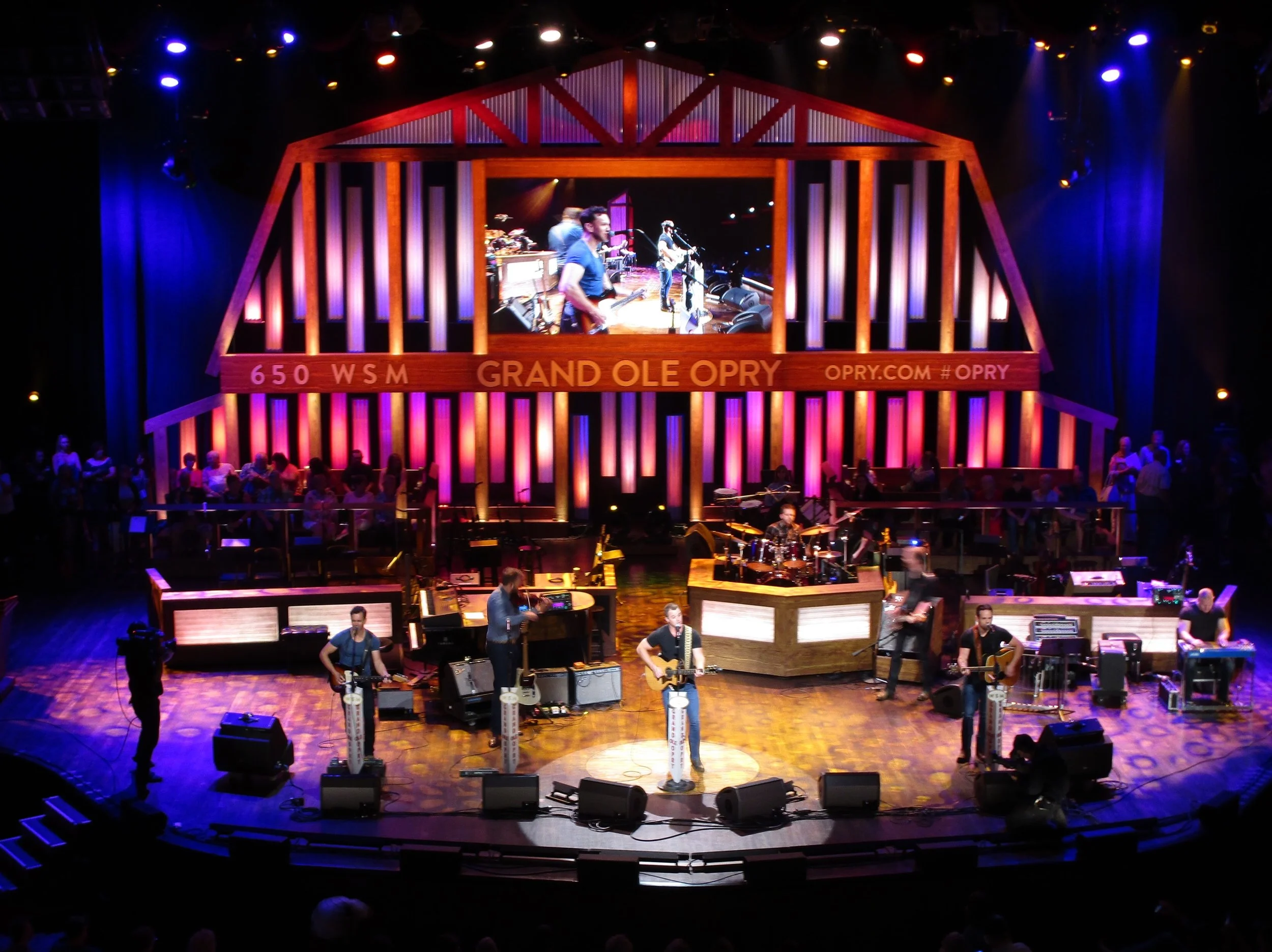 Playing Fiddle at The Grand Ole Opry with Easton Corbin
