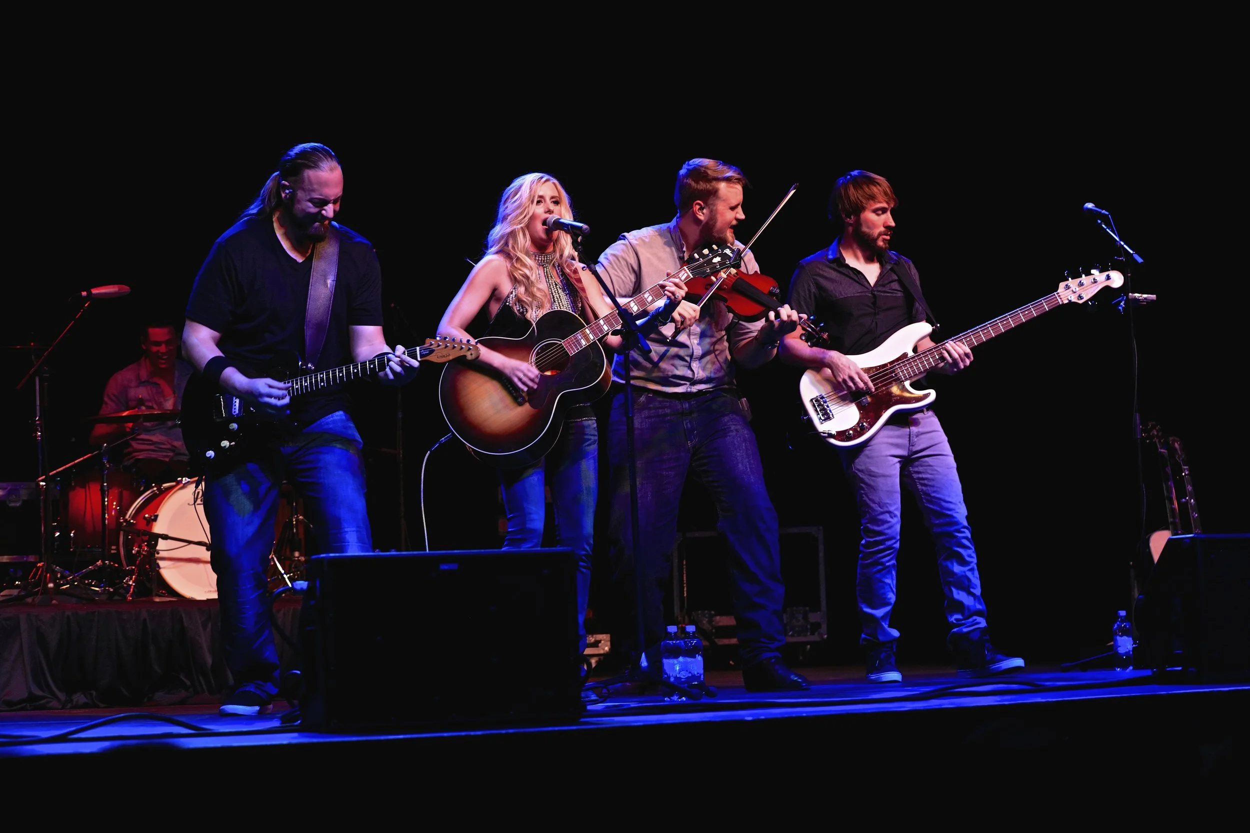 Playing Fiddle with Stephanie Quayle and Band