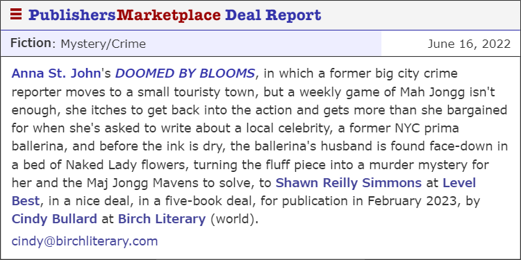 Doomed by Blooms PM Deal Report 6-16-22.png