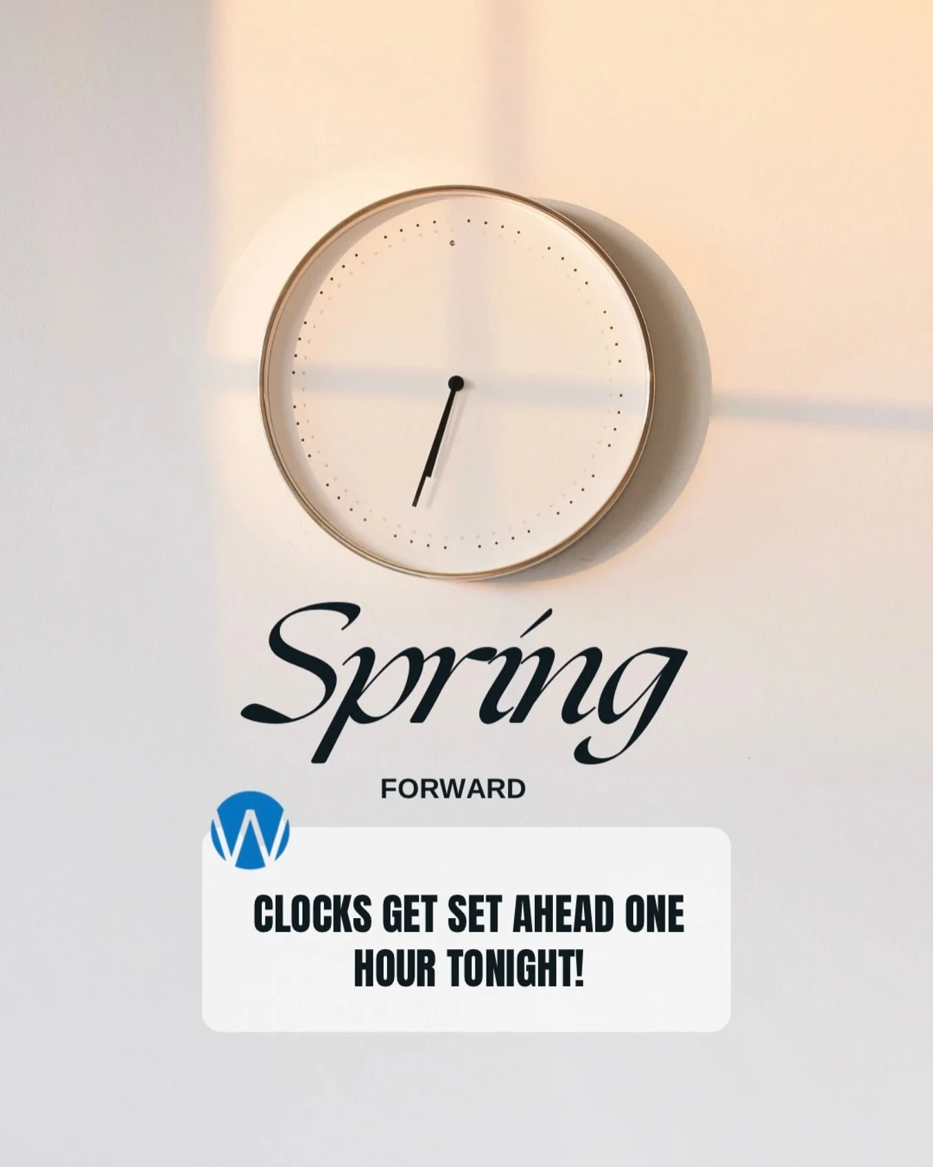 Don&rsquo;t be late! 🙂