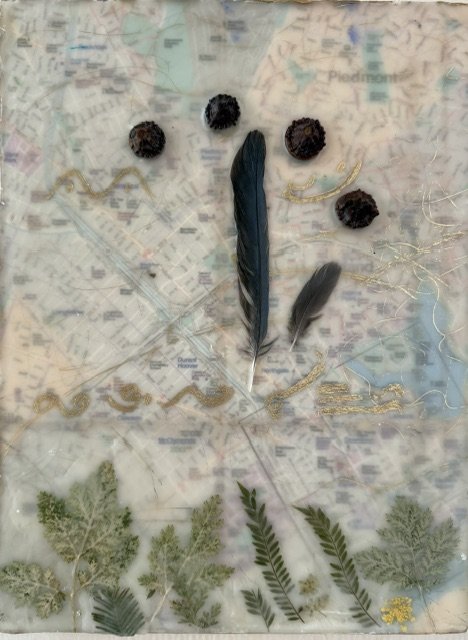 My Heart, encaustic mixed media, 9" x 12" $295.jpeg