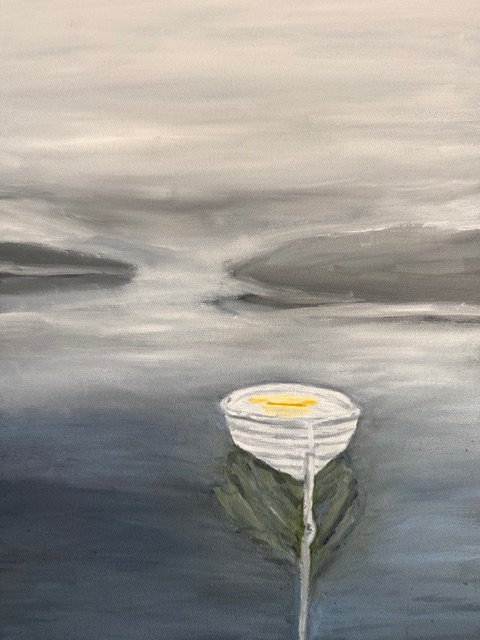 Vesica Piscus 
Oil 12"x16"
