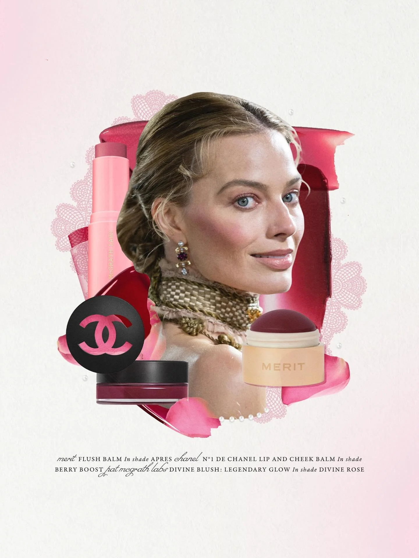 Bront&euml; Blush 🥀
I&rsquo;ve been loving this trend inspired by Margot Robbie in Wuthering Heights, focusing on soft berry tones and a windswept flush. Forever inspired by romantic beauty looks 🌸

Featuring 
@chanel.beauty @merit @patmcgrathreal 