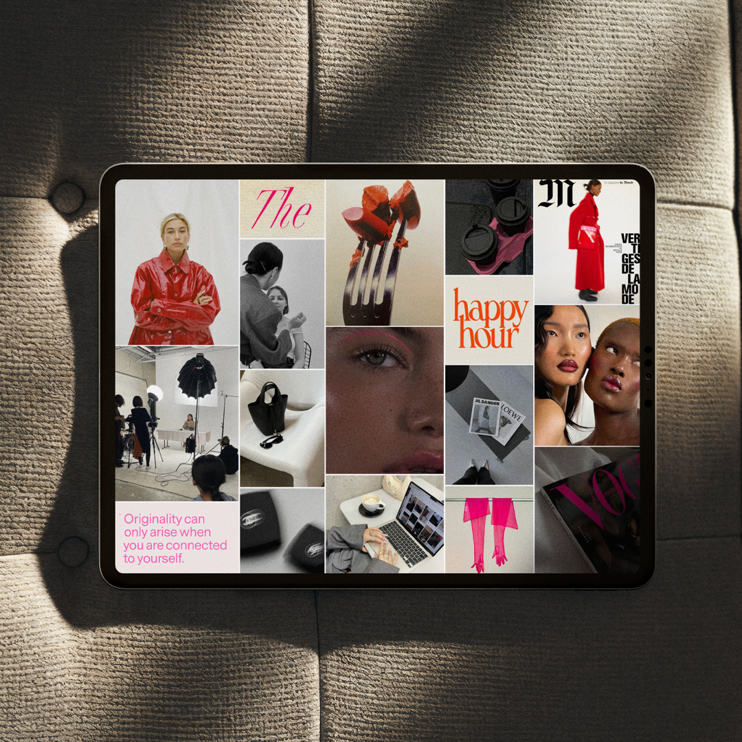 modern beauty brand identity design for MIKI