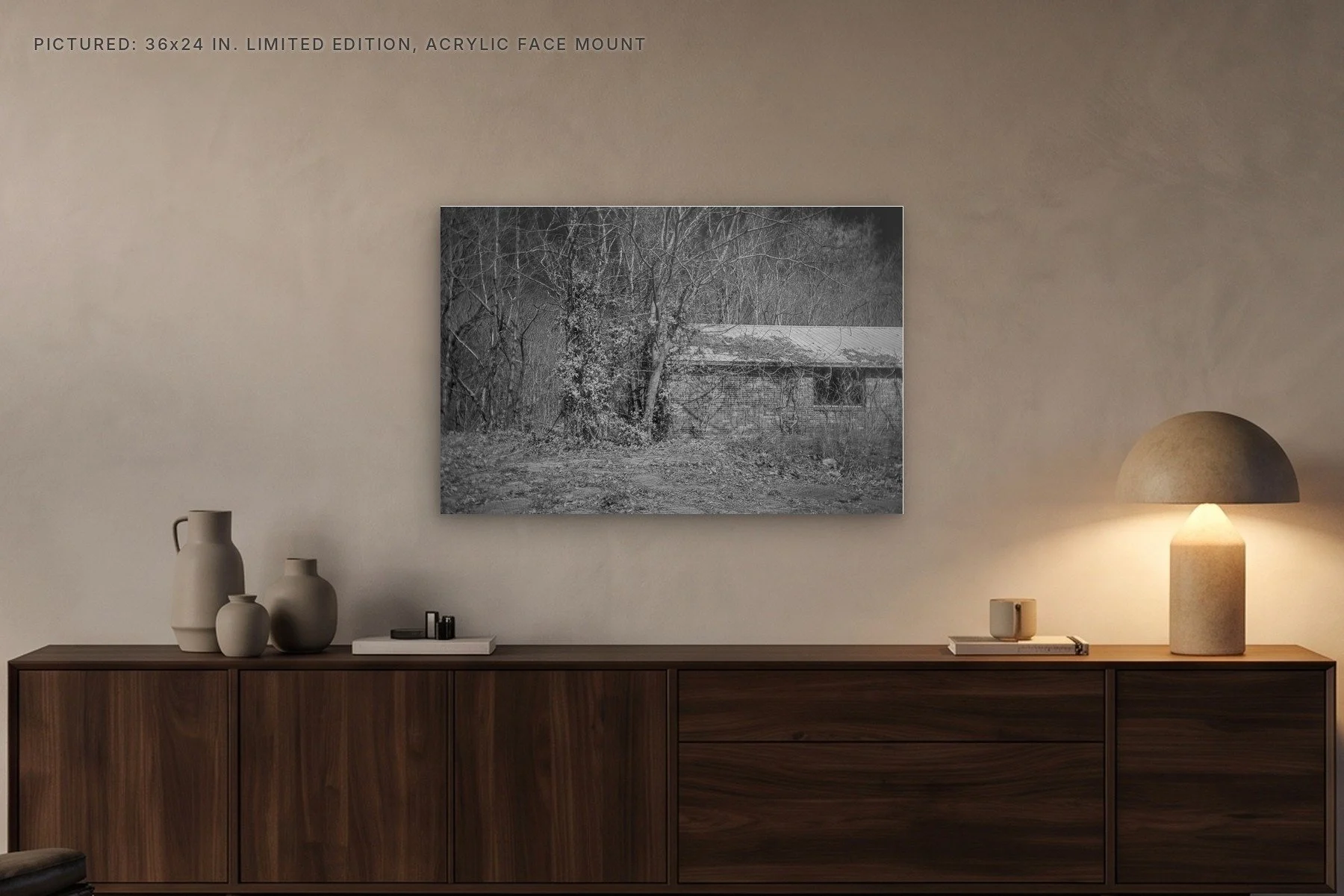 Empty Market Highway 49 - 36x24 acrylic face mount in the evening.jpg