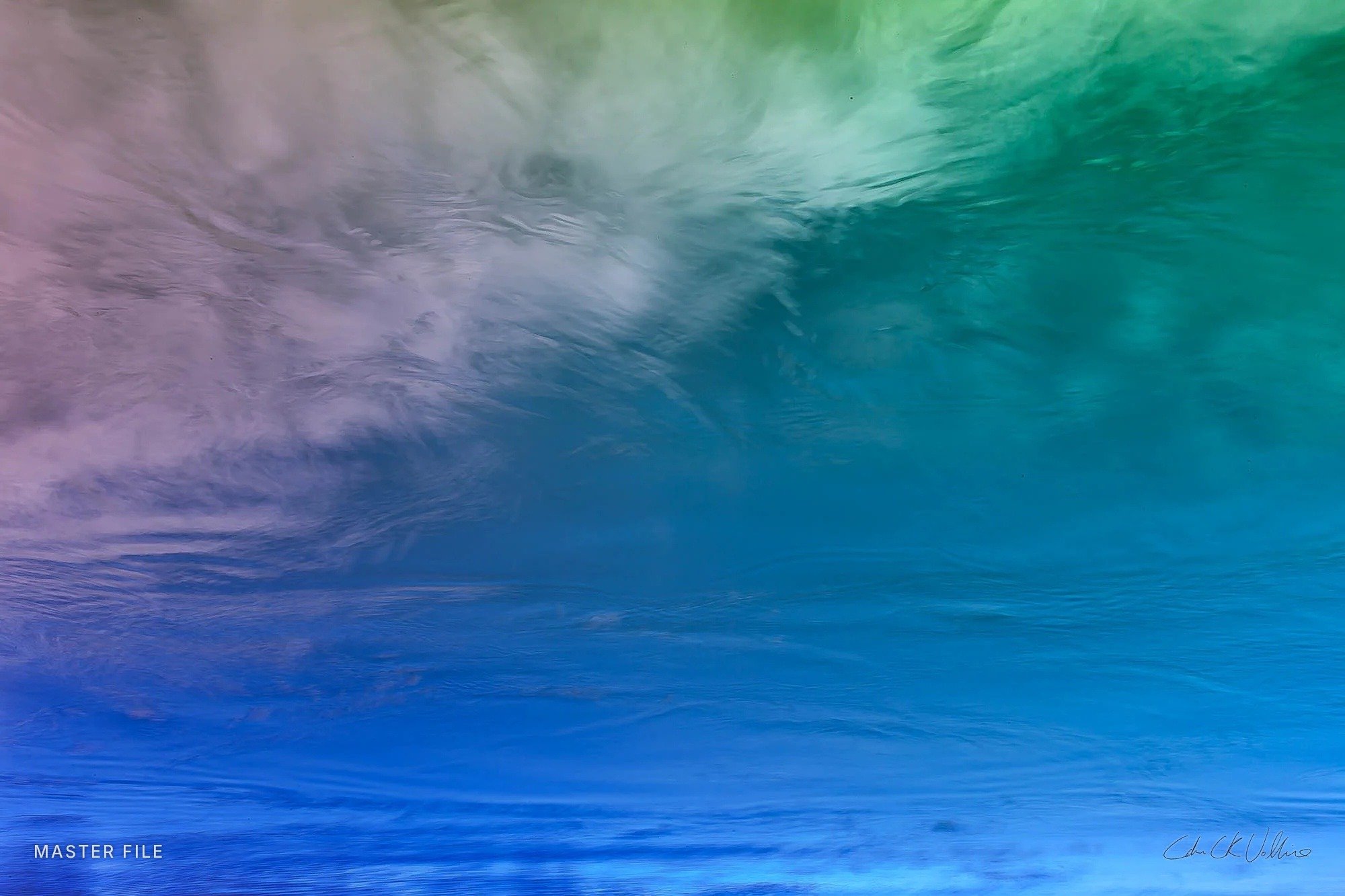Surface Tension 1 - Spacetime Painting by Adam CK Vollick.jpg