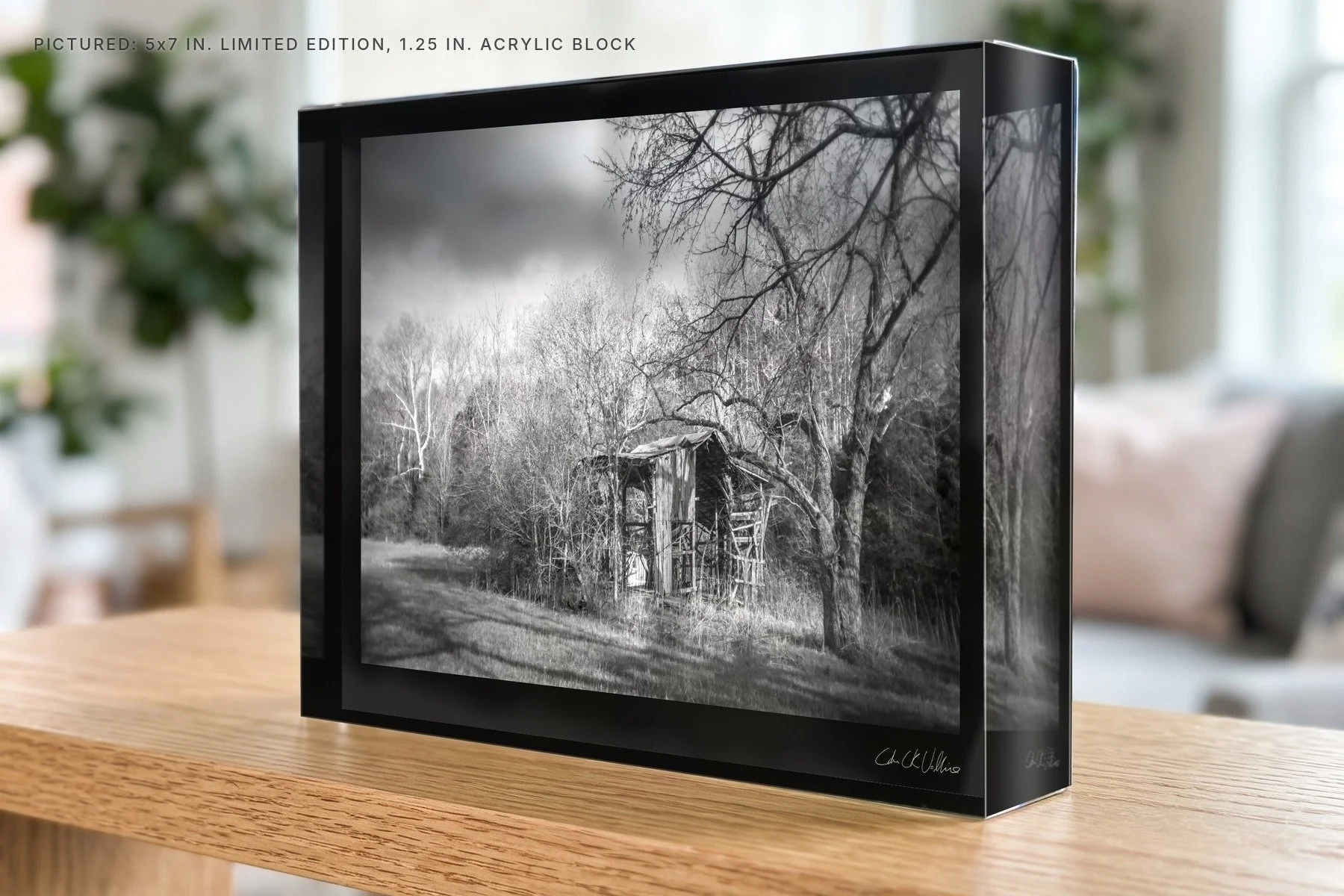 Little Marrowbone Old Barn - 5x7 acrylic block.jpg