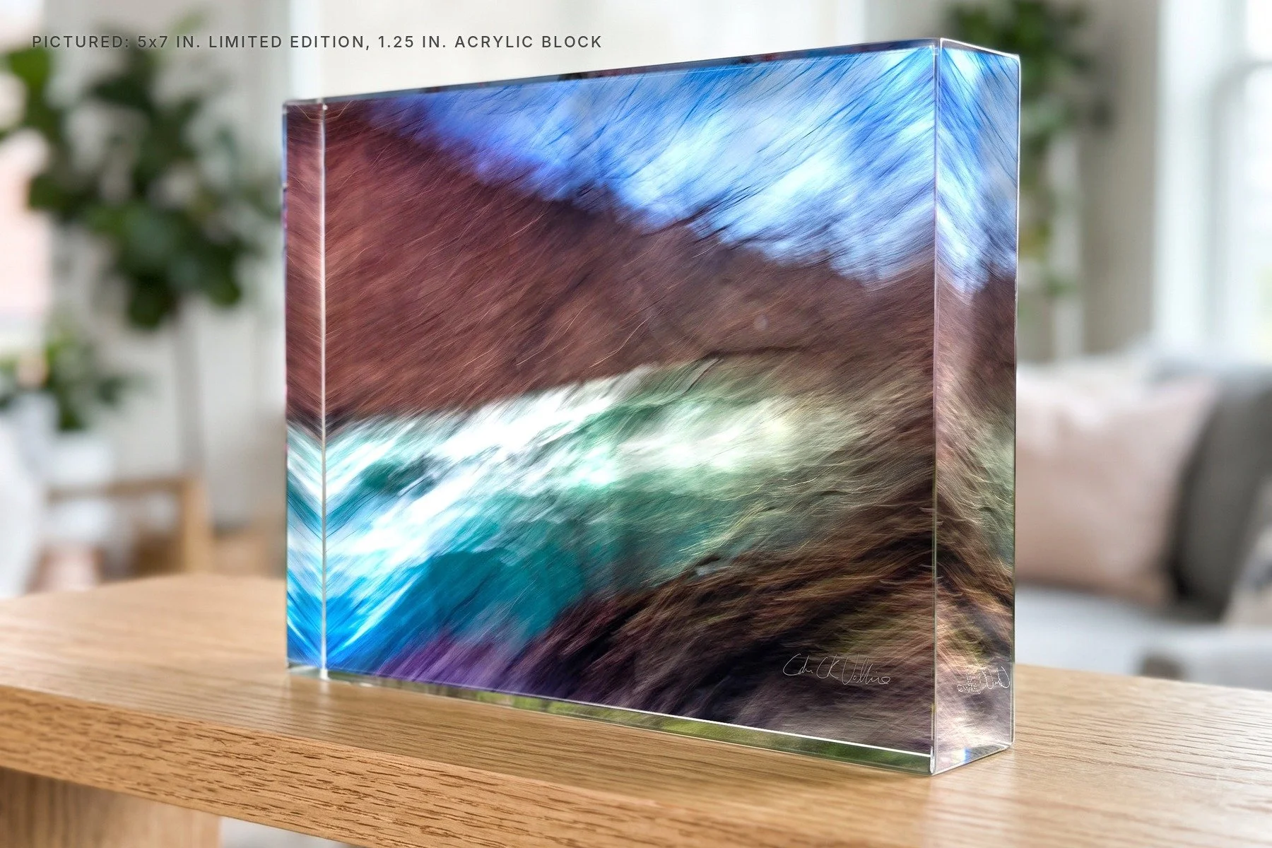 River of Energy 2 Niagara Glen - 5x7 acrylic block.jpg