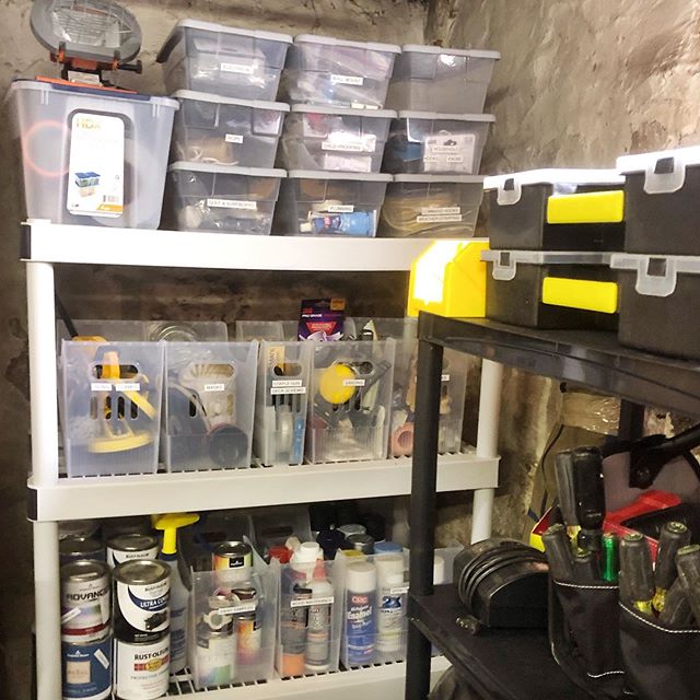 When your main storage space is an unfinished basement, I gotcha. 😉 And I’m definitely the kind of person who thinks this is a beautiful sight, lol! There are only two small closets for storage in this busy home so we transformed it into a multi-purpose storage space. This is just one corner of the space. More to come!
.
.
.
#organization #homeorganization #simplify #storage #declutter #getorganized #basement #utilityroom #hardware #everythinghasaplace #label #westchester #ryemoms #ryeny #professionalorganizer