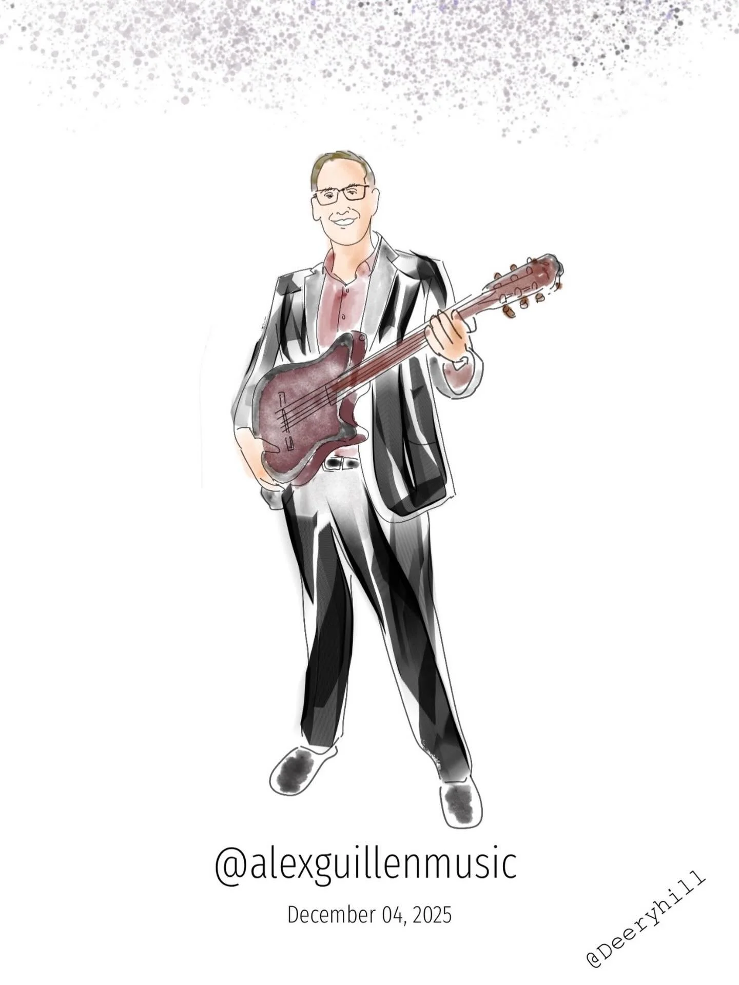 Awesome illustration of me by Amy Chau! @deeryhill