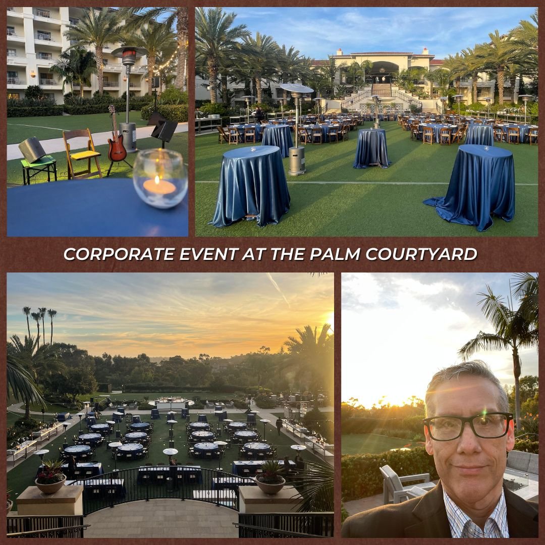 Corporate event at the Palm Courtyard
Park Hyatt Aviara &mdash; February 24.

Refined setting.
Intentional music.
Atmosphere that feels effortless.

Live Spanish guitar designed to complement the moment.

Bookings &amp; inquiries:
https://t.mtrbio.co