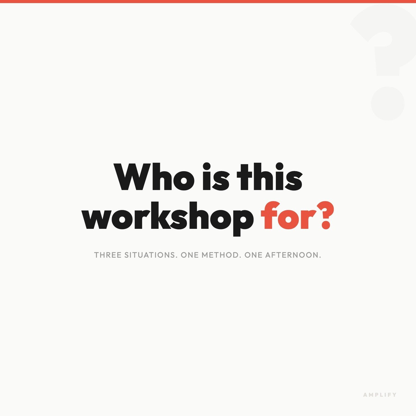 Three different situations. One method. One afternoon.

This Saturday I'm teaching how to take the expertise you already have and make it show up consistently in every pitch, proposal, and client response.

Not AI tips. A working system built around 