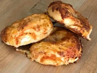 Pizza bagels too