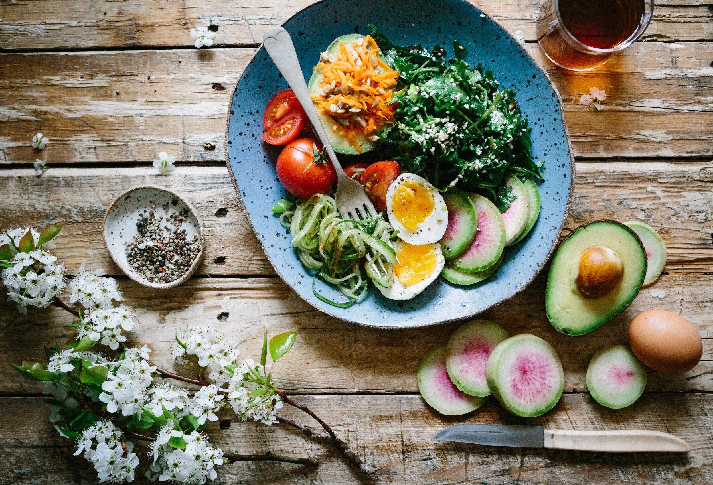 Incorperate whole foods into your diet for pre and probiotic rich foods.