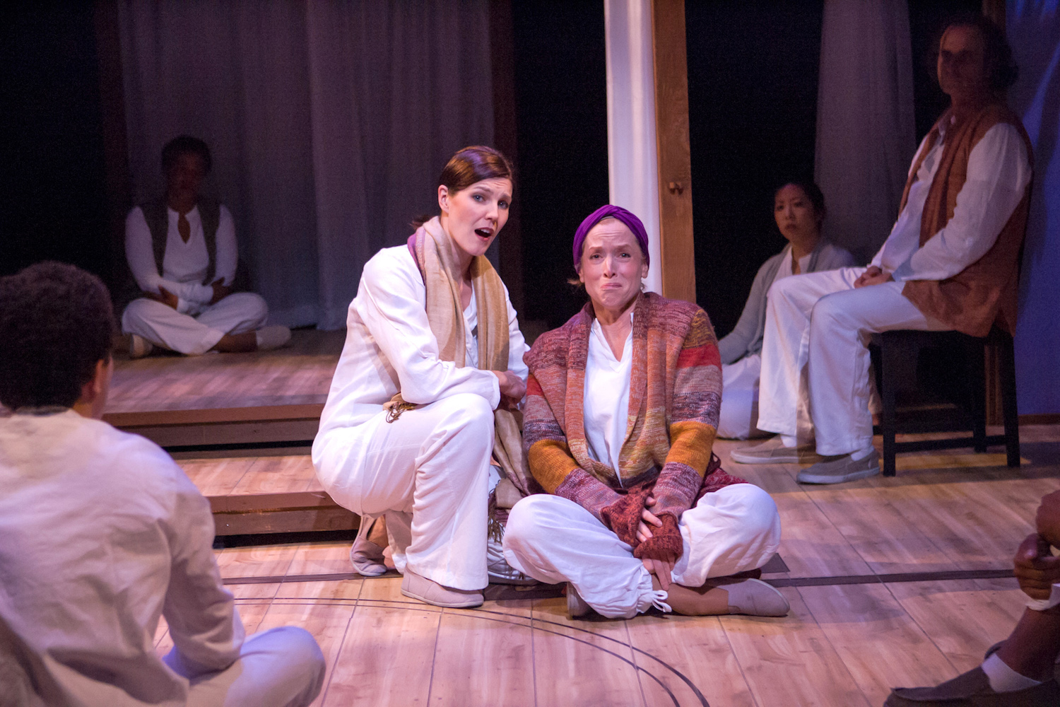 Annemaria Rajala (Sid), Bekka Fink (Myra). Ashby Stage. Photo: Mike Padua.