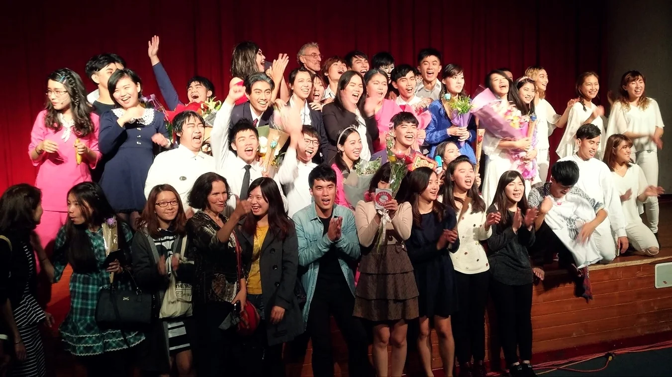 Closing night of "The Fourth Messenger" at Yunlin Tech.