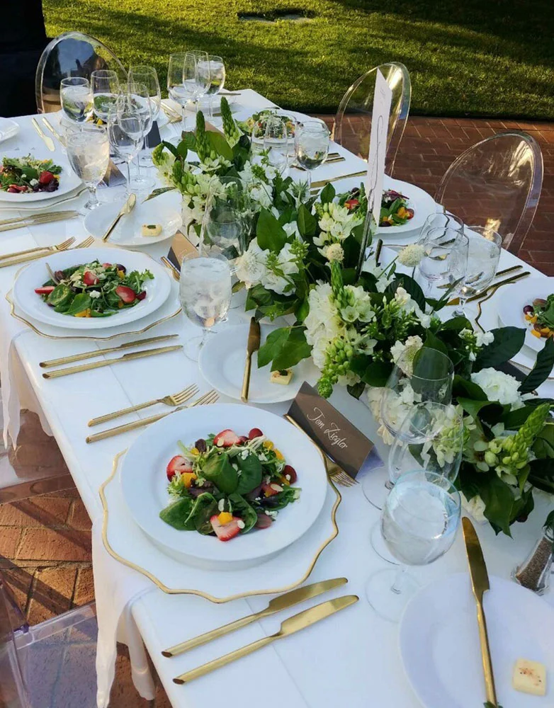 summer dining al fresco