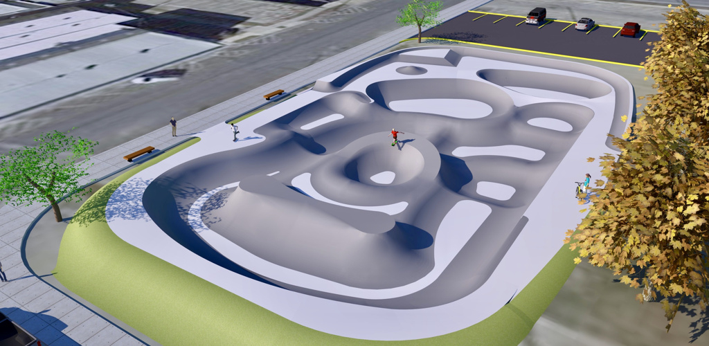 Taylor skatepark concept