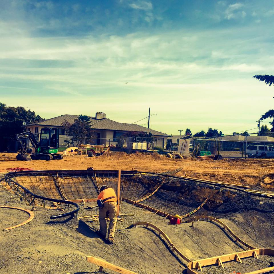 Luuwit Park Skate Spot Construction