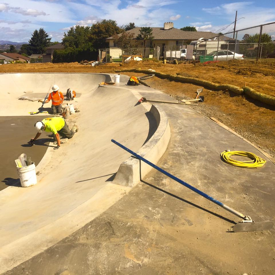 Luuwit Park Skate Spot Construction