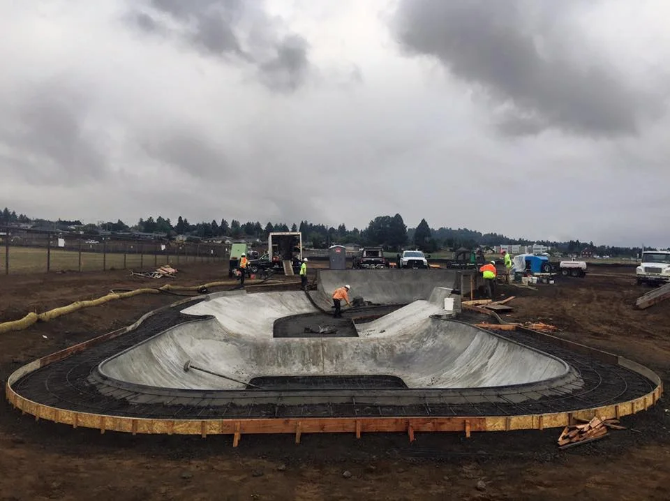 Luuwit Park Skate Spot Construction