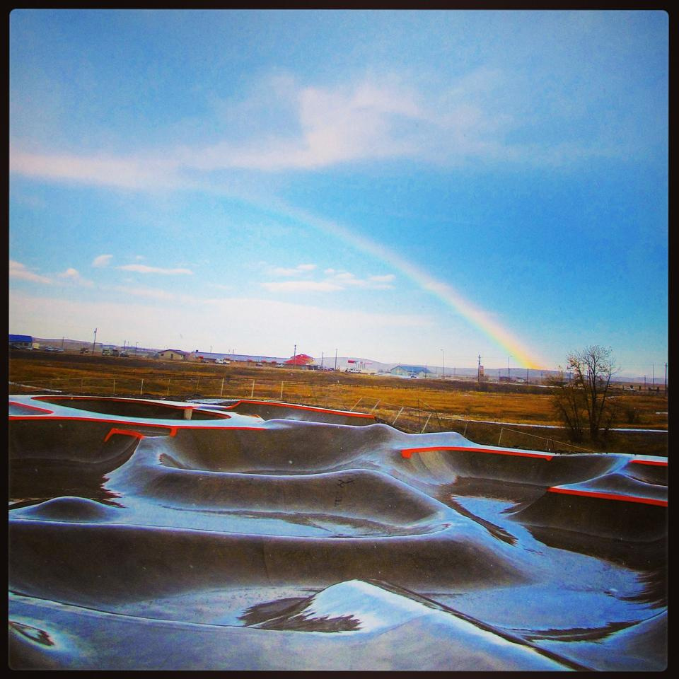 Rainbow over the Thunder Park